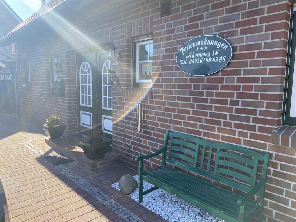 Ferien Im Wangerland Ferienwohnung Leuchtturm Minsen Schillig Hund Pool Sauna Norderaltendeich Exteriör bild