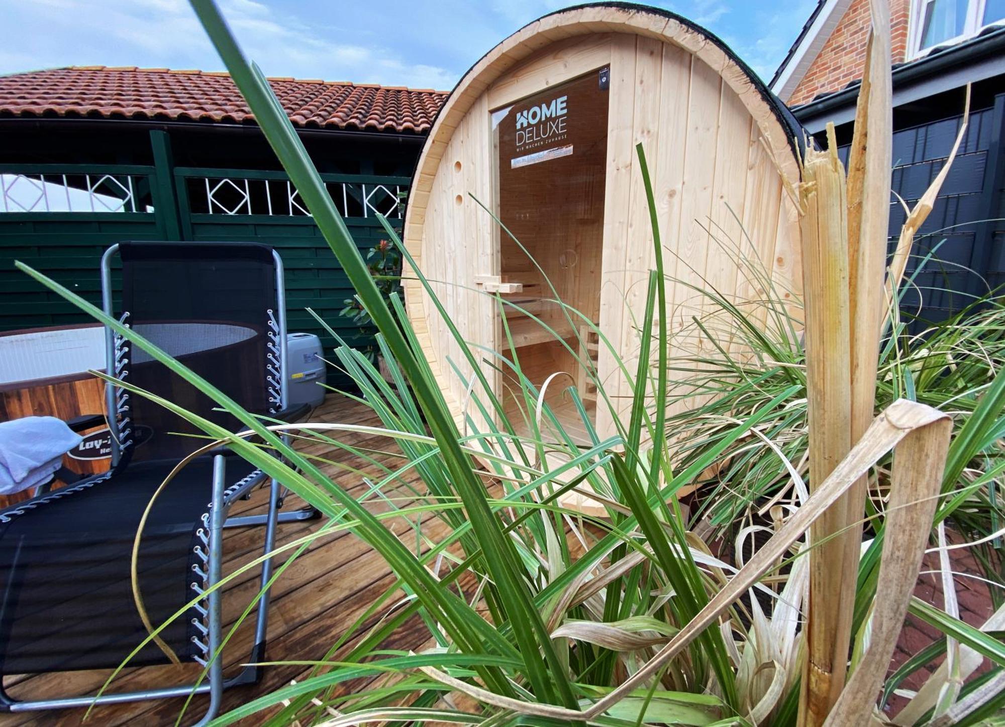 Ferien Im Wangerland Ferienwohnung Leuchtturm Minsen Schillig Hund Pool Sauna Norderaltendeich Exteriör bild